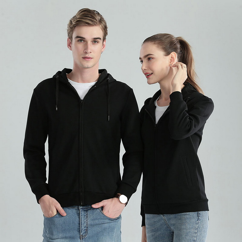 高品質(zhì)不倒絨帶帽拉鏈衛(wèi)衣